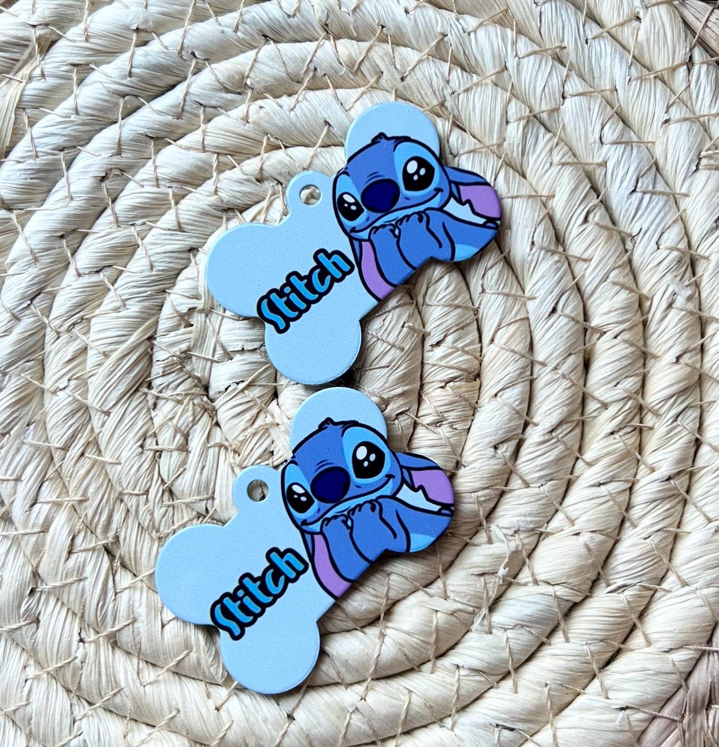 Personalized st dog tag with name and details
