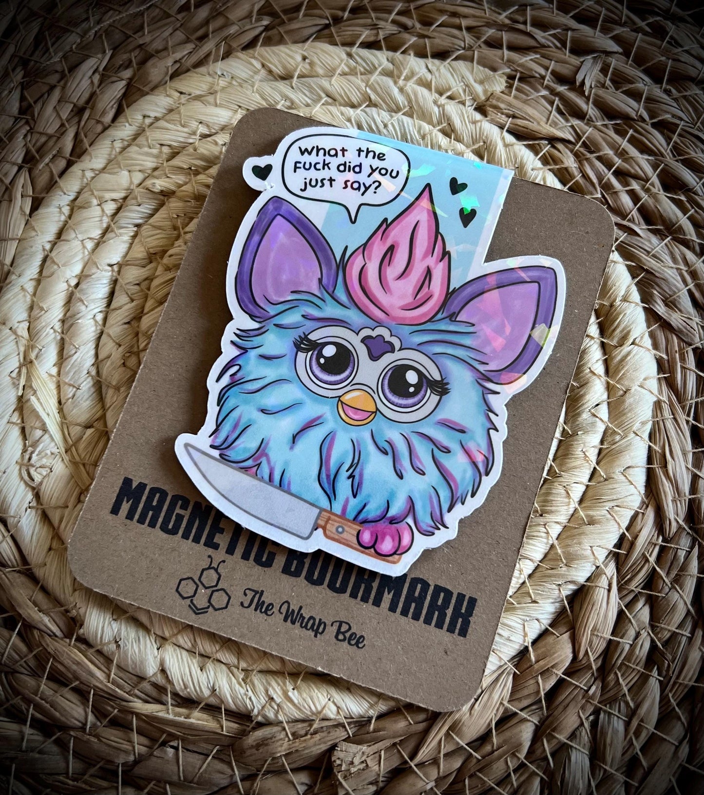 Magnetic bookmark cute 90’s toy