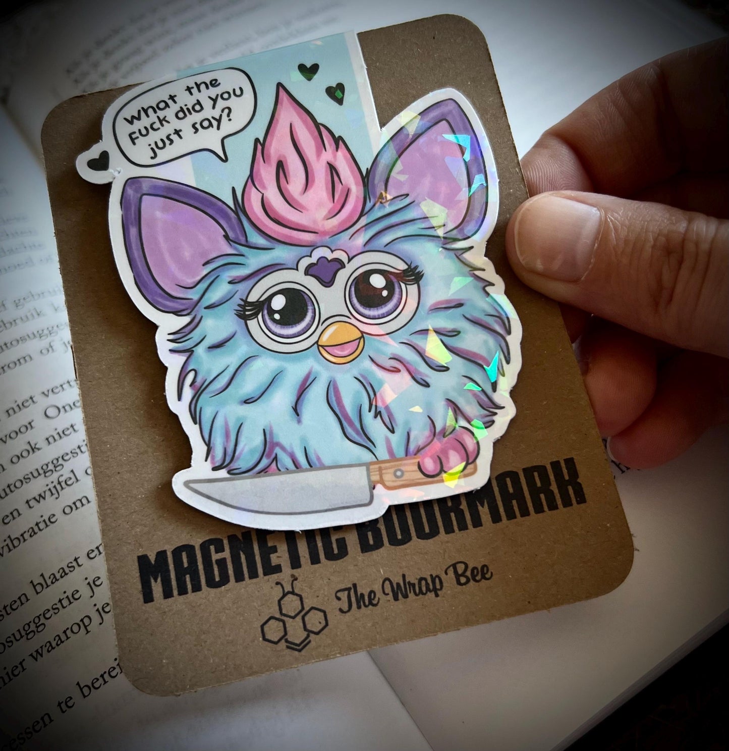 Magnetic bookmark cute 90’s toy