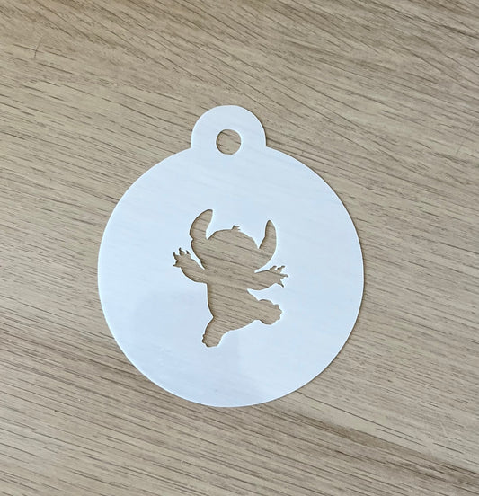 Mylar koffie stencil – Decoratie sjabloon voor cappuccino, latte art, koekjes en gebak – Herbruikbaar en makkelijk schoon te maken.