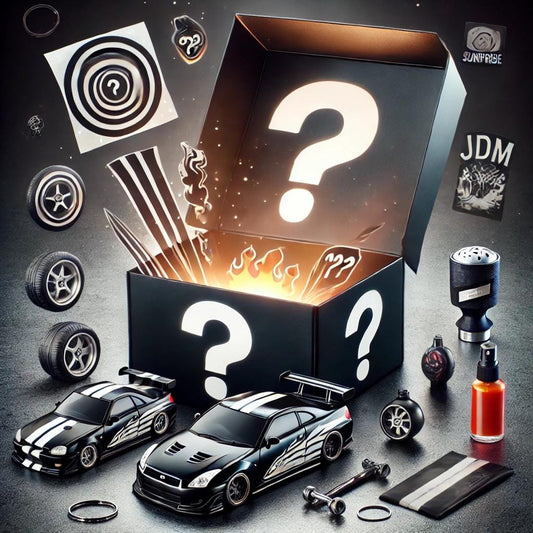 Men Mystery Car Decal and Accessoires Box