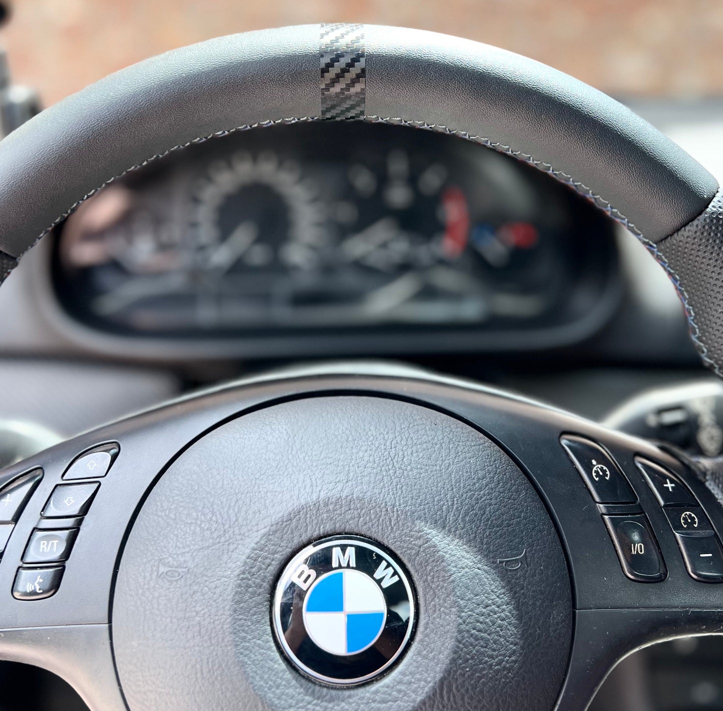 Universal Steering wheel vinyl stripe sticker / decal