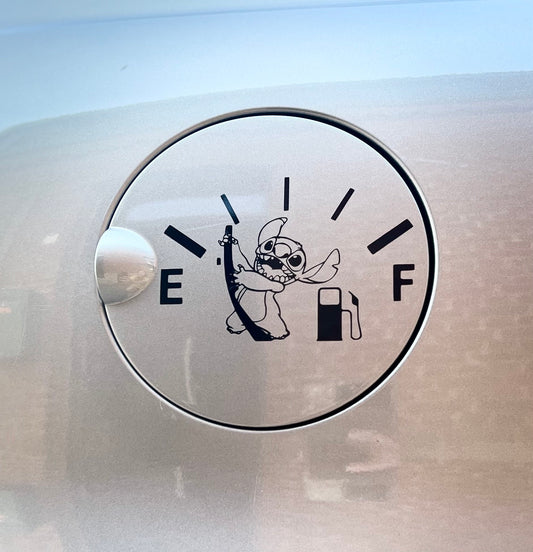 Sti tankdop cover sticker / decal.