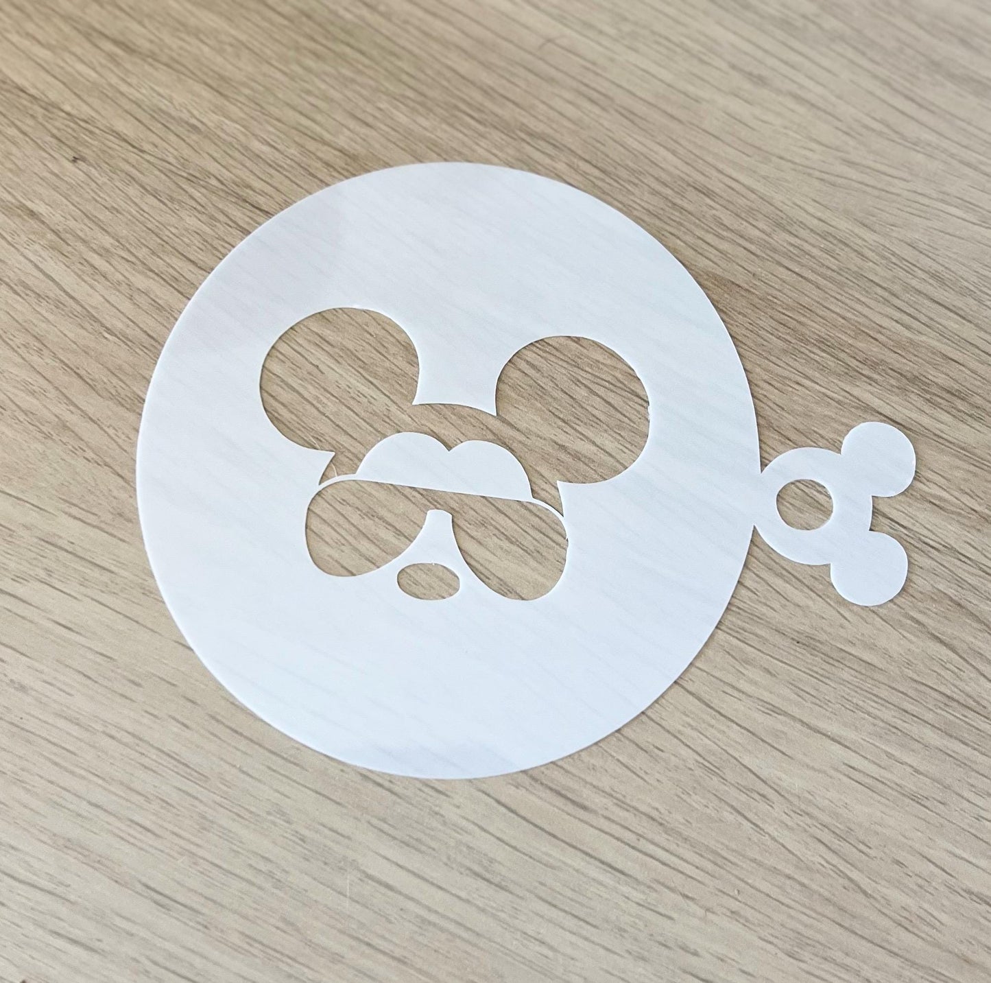 Mylar koffie stencil – Decoratie sjabloon voor cappuccino, latte art, koekjes en gebak – Herbruikbaar en makkelijk schoon te maken.