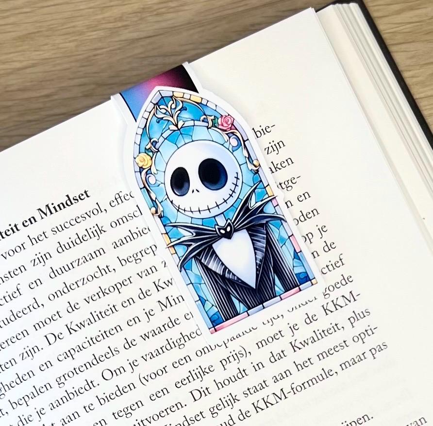 Magnetic bookmark sally&jack