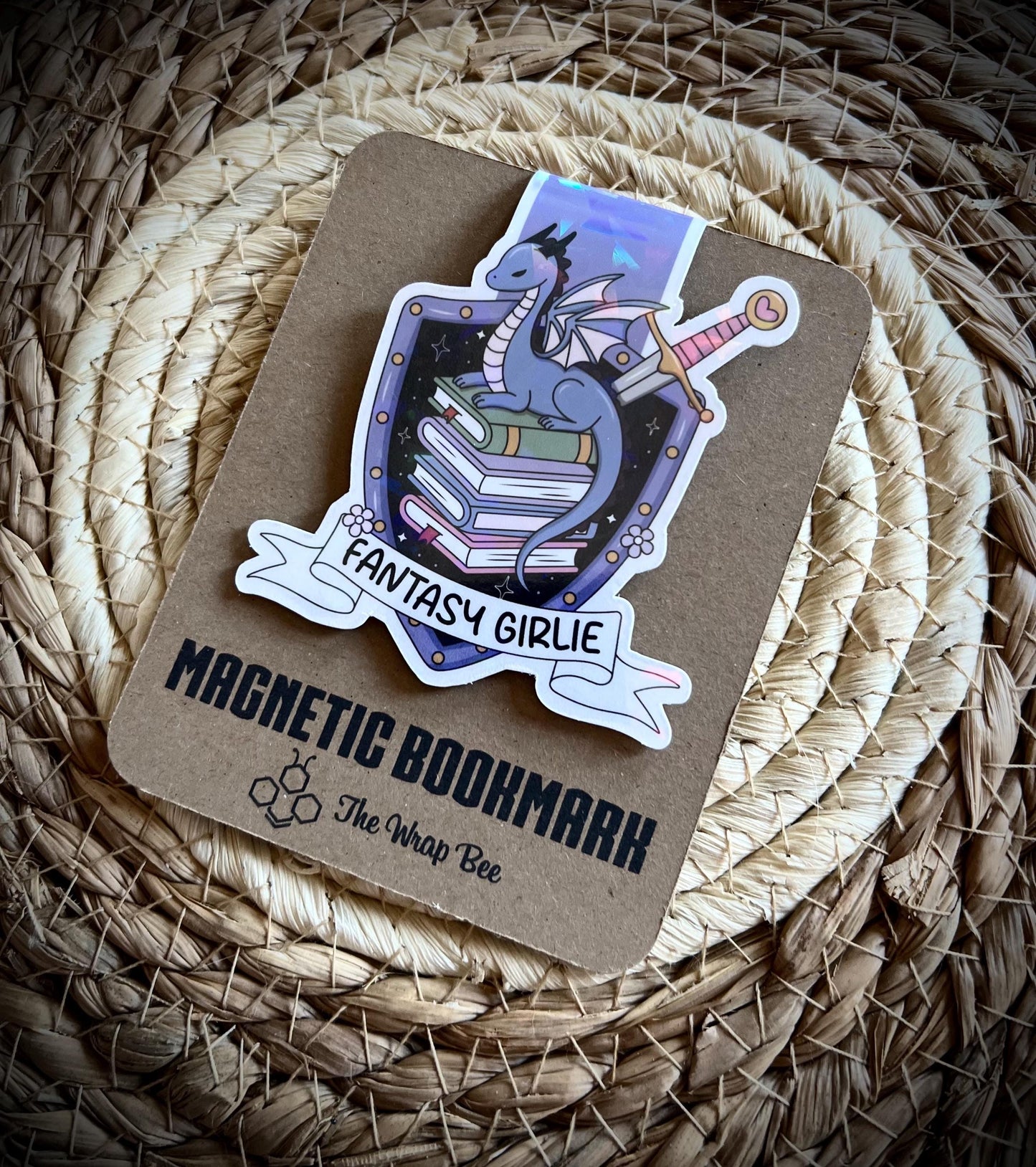 Magnetic bookmark Fantasy girlie