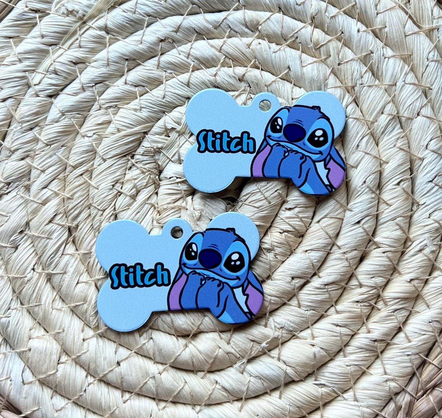Personalized st dog tag with name and details