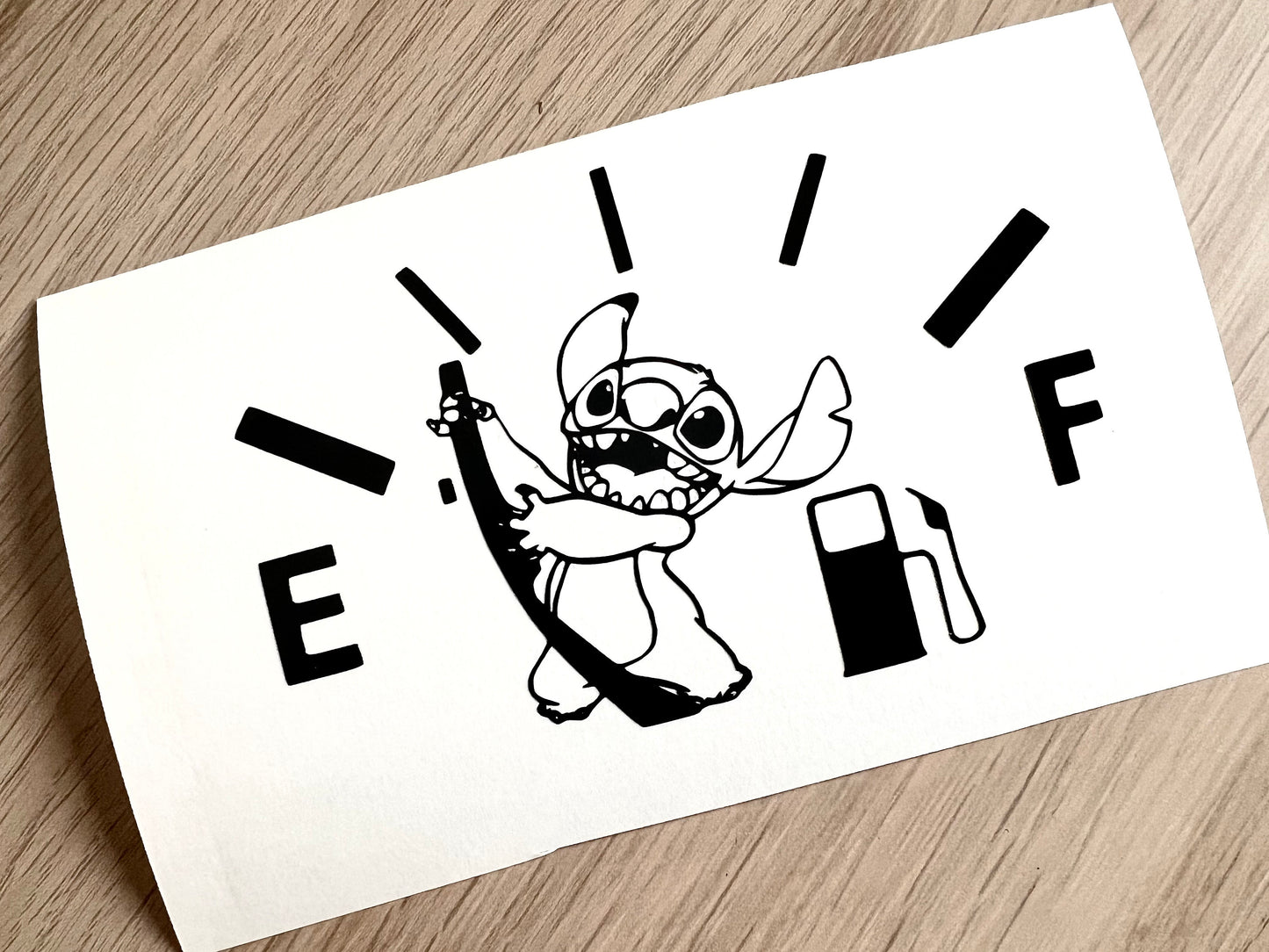 Sti tankdop cover sticker / decal.