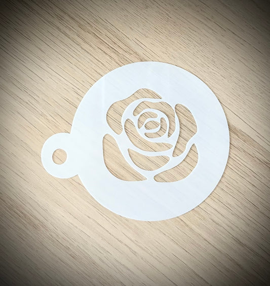 Mylar koffie stencil – Decoratie sjabloon voor cappuccino, latte art, koekjes en gebak – Herbruikbaar en makkelijk schoon te maken.