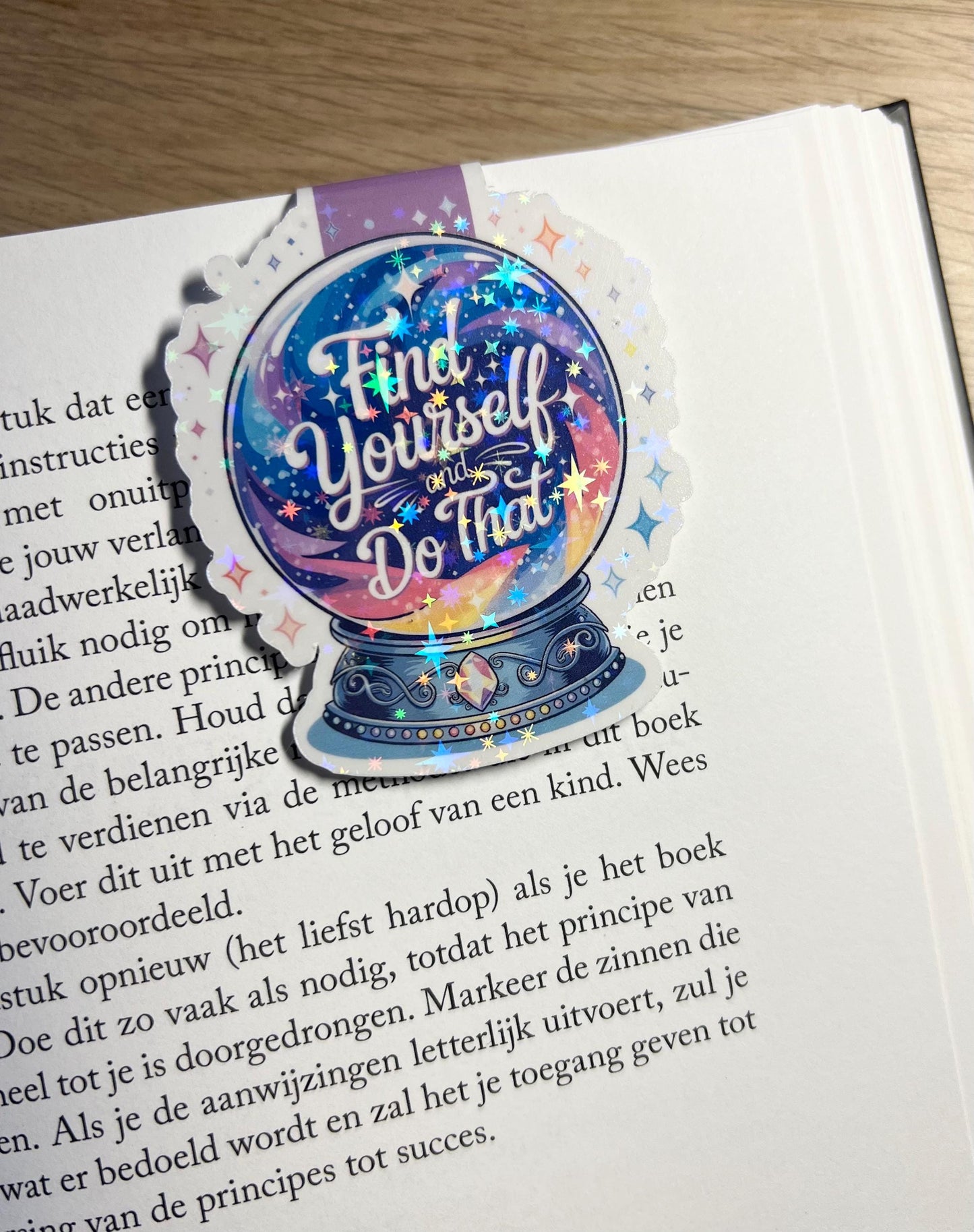 Magnetic bookmark find yourself