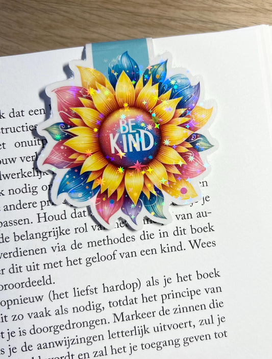 Magnetic bookmark be kind.