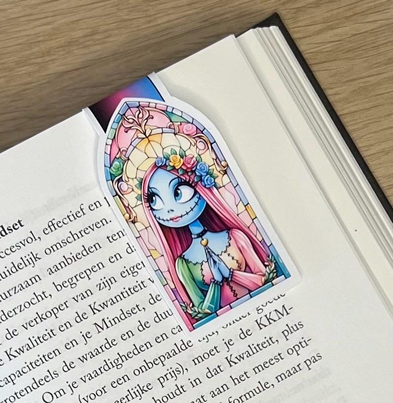 Magnetic bookmark sally&jack