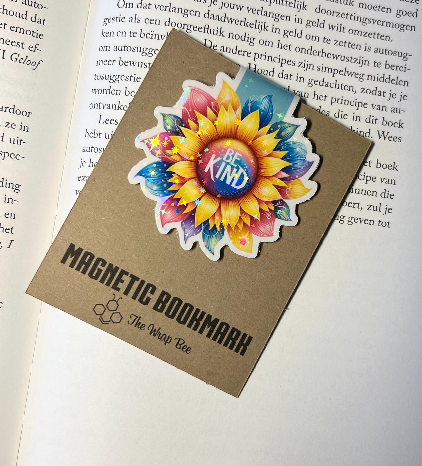 Magnetic bookmark be kind.
