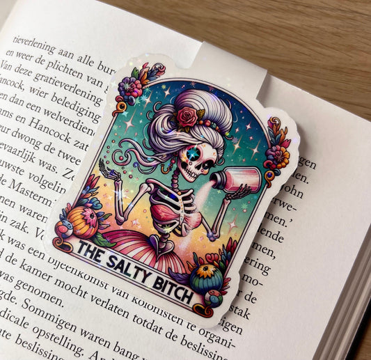 Magnetic bookmark the salty bi*