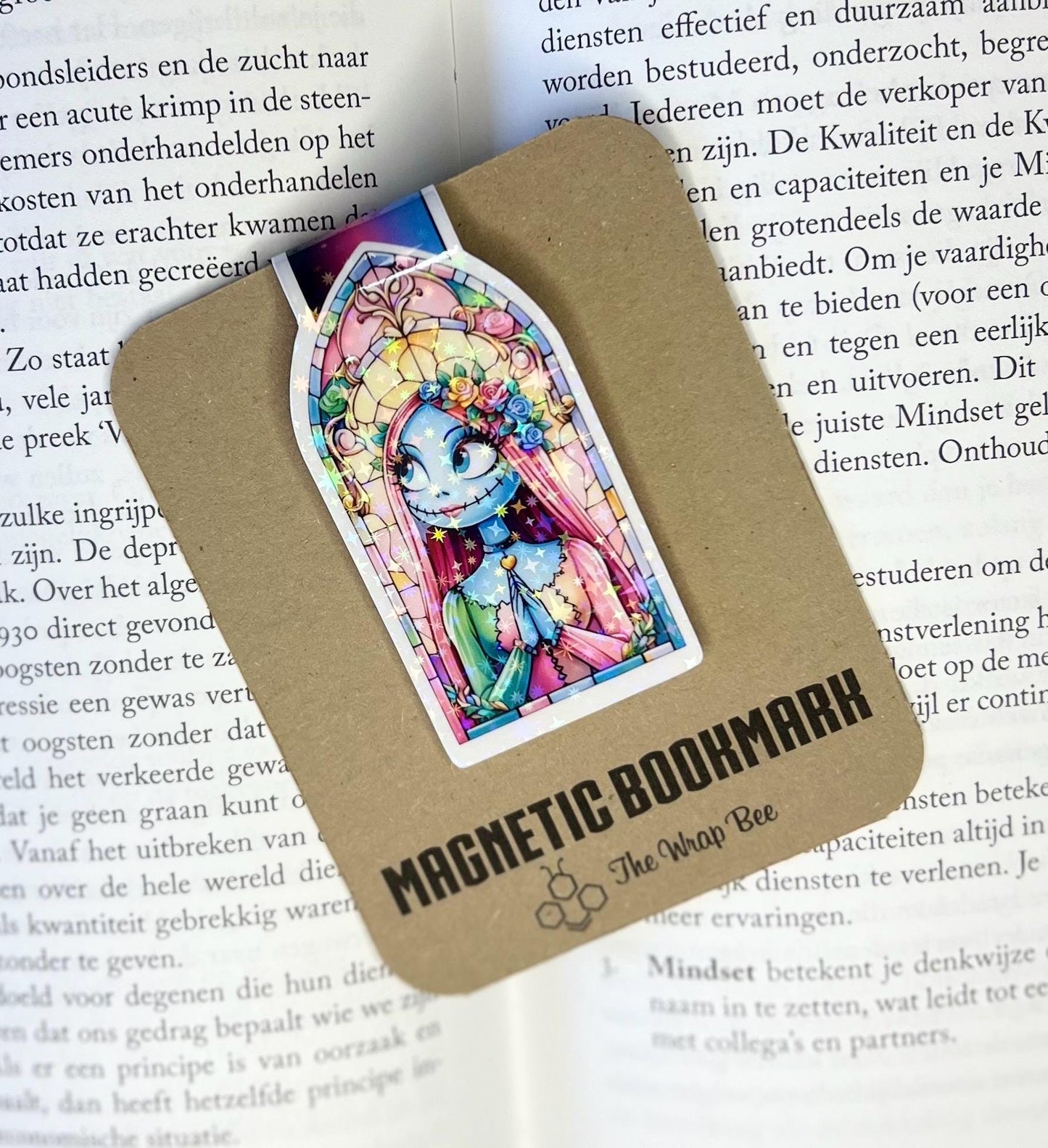 Magnetic bookmark sally&jack