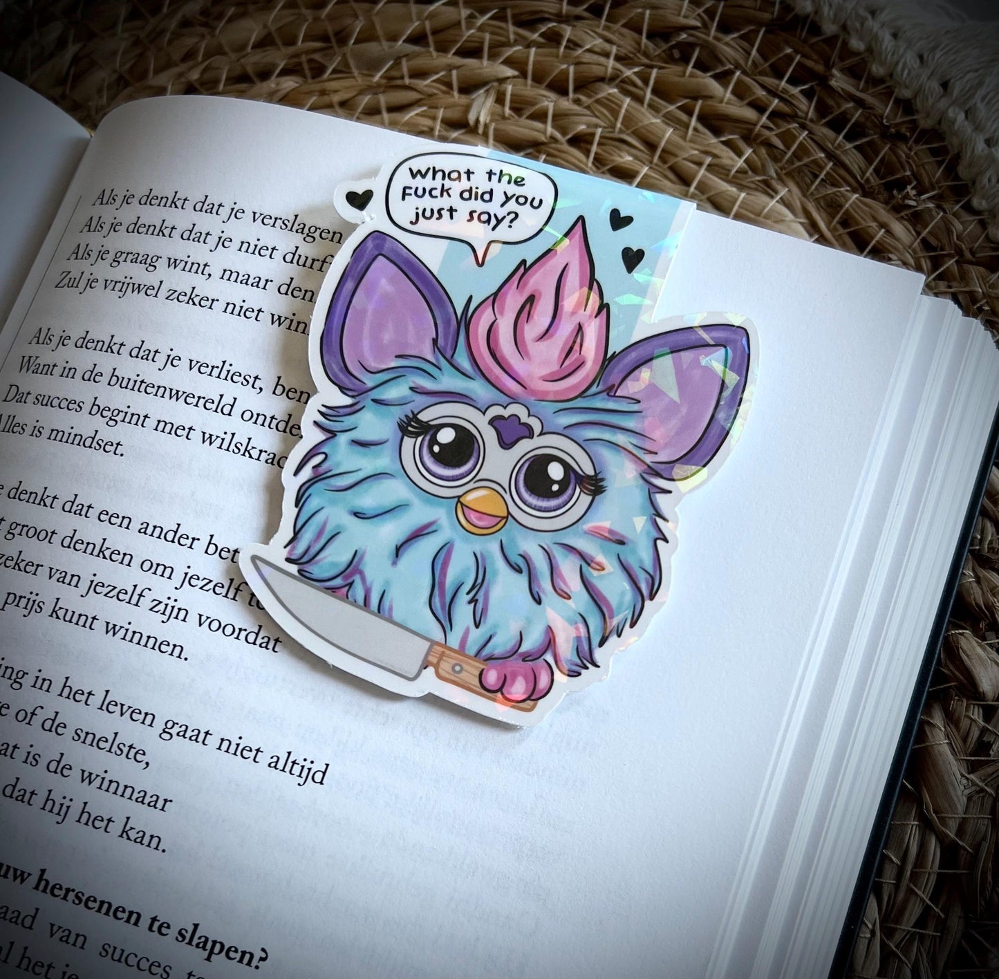 Magnetic bookmark cute 90’s toy