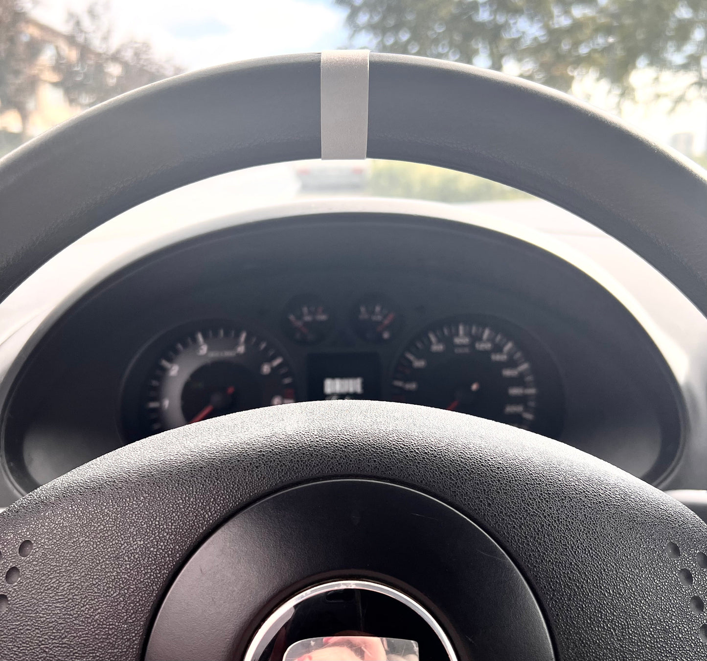 Universal Steering wheel vinyl stripe sticker / decal